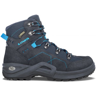 Lowa Kody GTX Mid Jr Lasten Saappaat Laivastonsininen Turkoosi | 4G97YE34