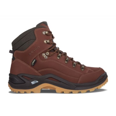 Lowa Renegade GTX Mid Miesten Vaellussaappaat Punainen Tummanruskea | RLRWTENT